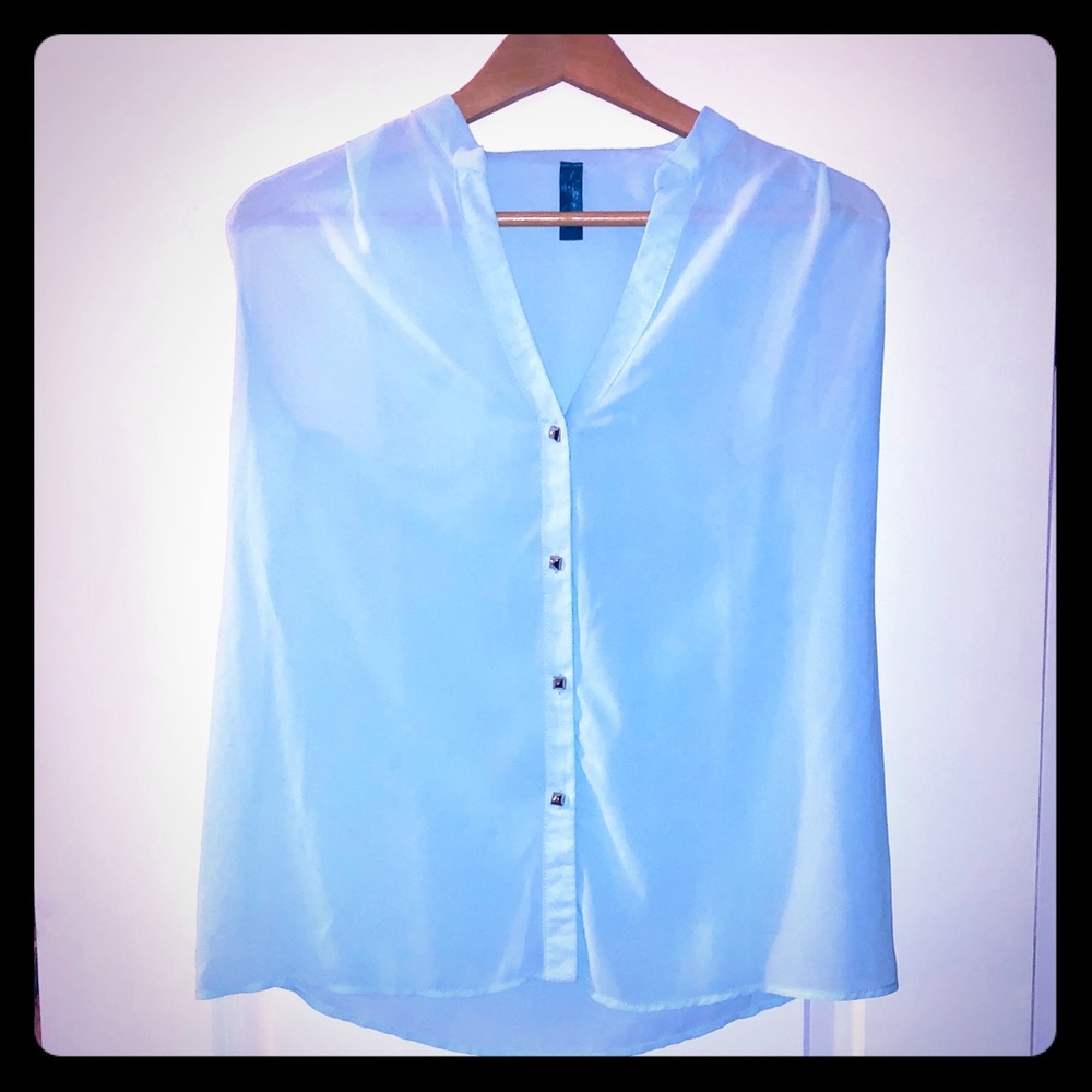 Women’s teal blouse